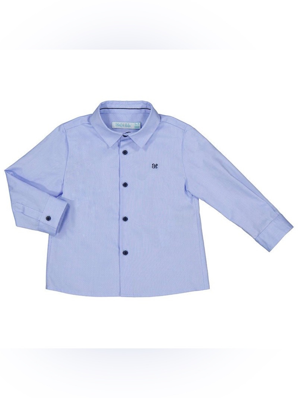 Abel and Lula Light Blue Boys Button-Up Shirt 12 months NWT